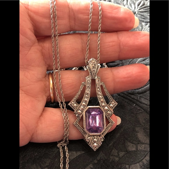 Avon Jewelry - Ladies Purple Necklace